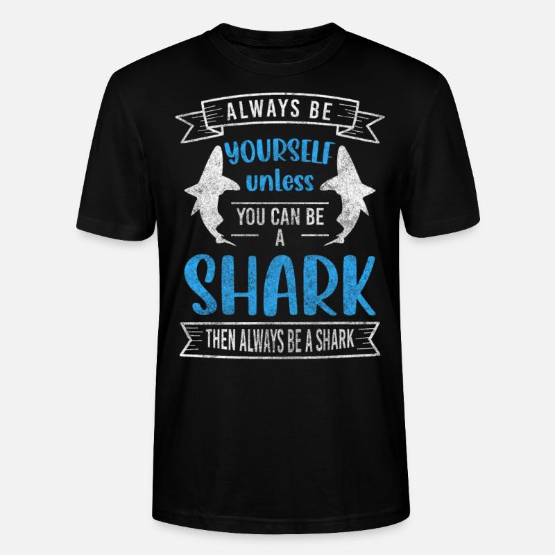 Hai Meer Angst - Stanley/Stella Unisex Bio-T-Shirt CRAFTER - Schwarz