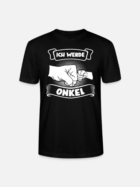 Onkel Familie Onkels Geschenk - Stanley/Stella Unisex Bio-T-Shirt CRAFTER - Schwarz