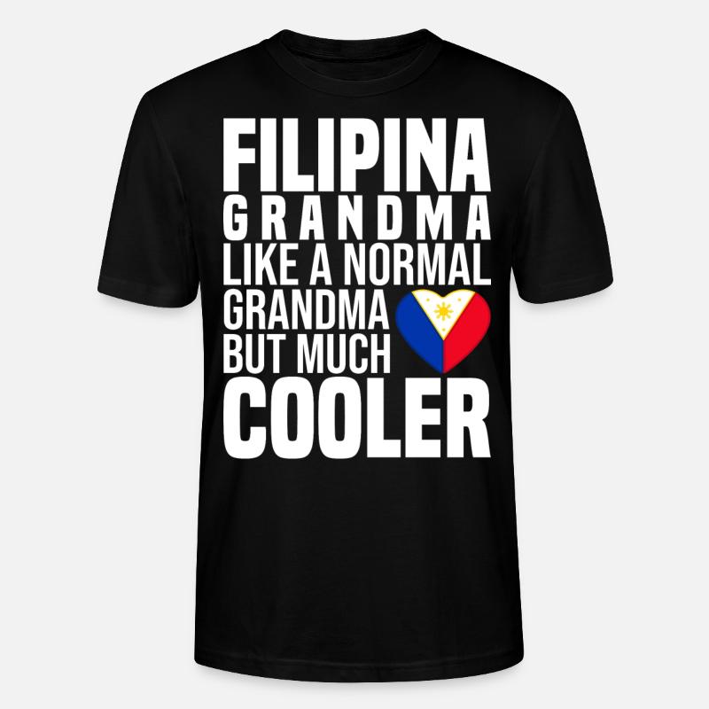 Philippinen - Stanley/Stella Unisex Bio-T-Shirt CRAFTER - Schwarz