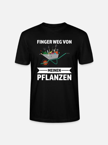 Gärtner Garten Gartenbau Geschenk - Stanley/Stella Unisex Bio-T-Shirt CRAFTER - Schwarz