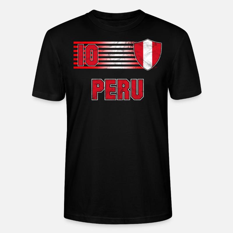 Pérou - T-shirt bio CRAFTER Stanley Stella Unisexe - noir