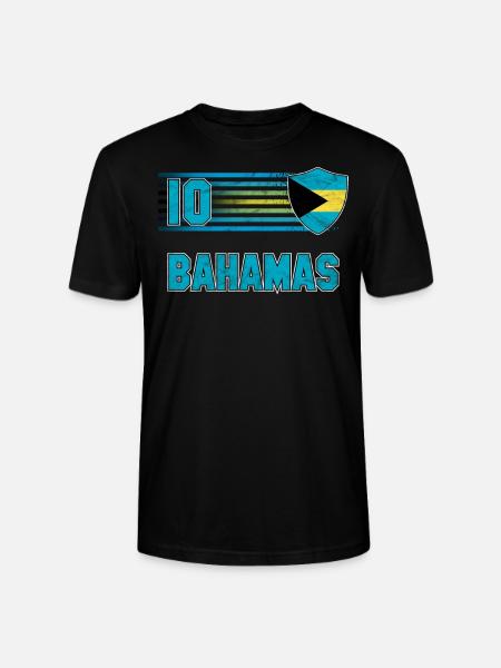 Bahamas - Stanley/Stella CRAFTER Unisex Organic T-Shirt - black