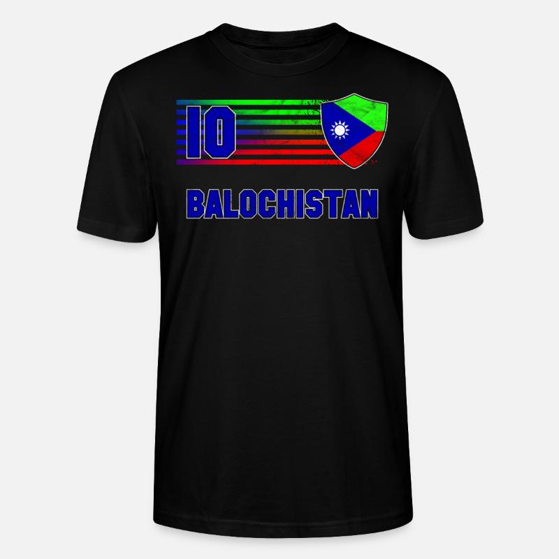 Balochistan - Stanley/Stella CRAFTER Unisex Organic T-Shirt - black