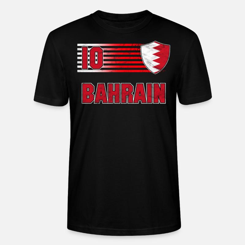 Bahrain - Stanley/Stella Unisex Bio-T-Shirt CRAFTER - Schwarz