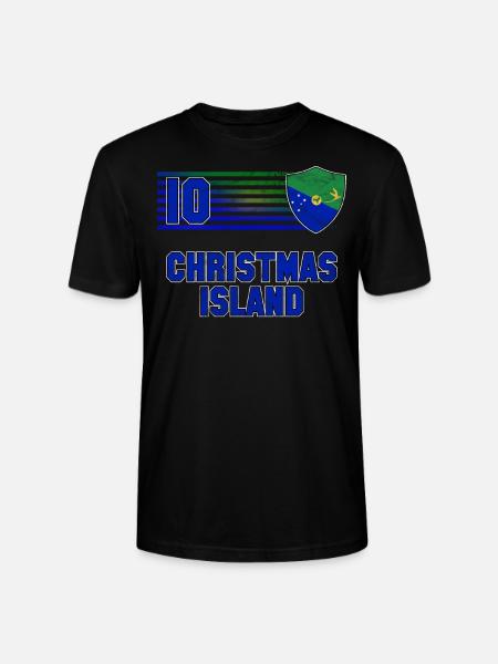 Weihnachtsinsel - Stanley/Stella Unisex Bio-T-Shirt CRAFTER - Schwarz