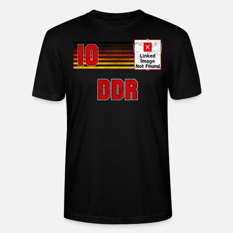DDR - Stanley/Stella Unisex Bio-T-Shirt CRAFTER - Schwarz