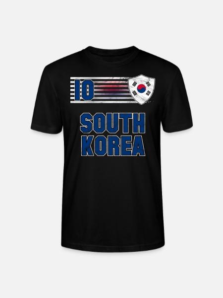South Korea - Stanley/Stella CRAFTER Unisex Organic T-Shirt - black