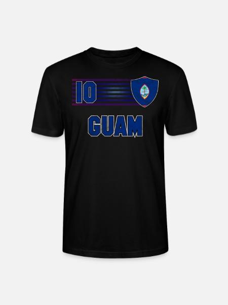 Guam - Stanley/Stella CRAFTER Unisex Organic T-Shirt - black