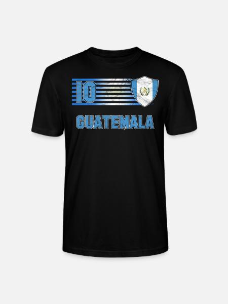 Guatemala - T-shirt bio CRAFTER Stanley Stella Unisexe - noir