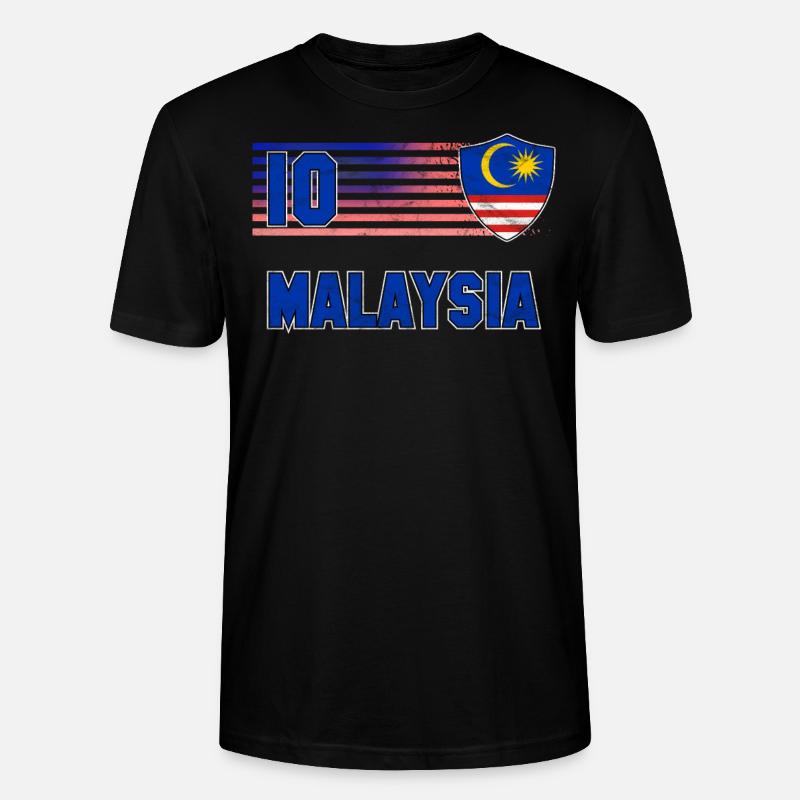Malaysia - Stanley/Stella Unisex Bio-T-Shirt CRAFTER - Schwarz