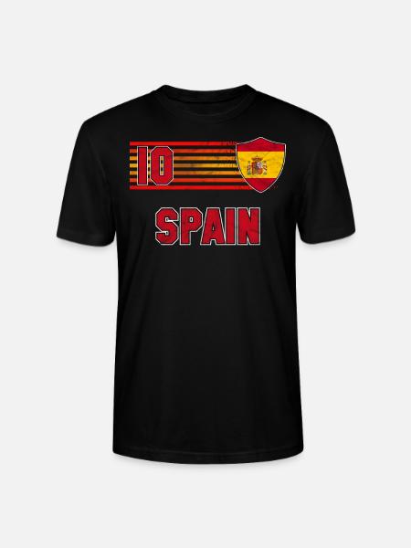 Spain - Stanley/Stella CRAFTER Unisex Organic T-Shirt - black