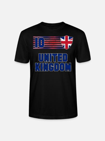United Kingdom - Stanley/Stella CRAFTER Unisex Organic T-Shirt - black