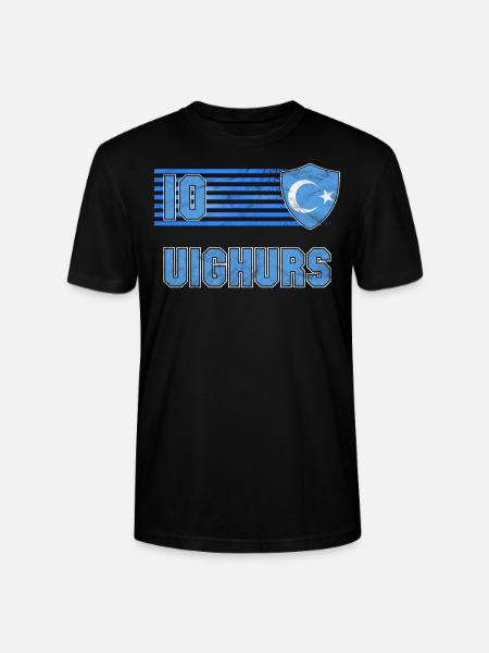 Ouïghours - T-shirt bio CRAFTER Stanley Stella Unisexe - noir