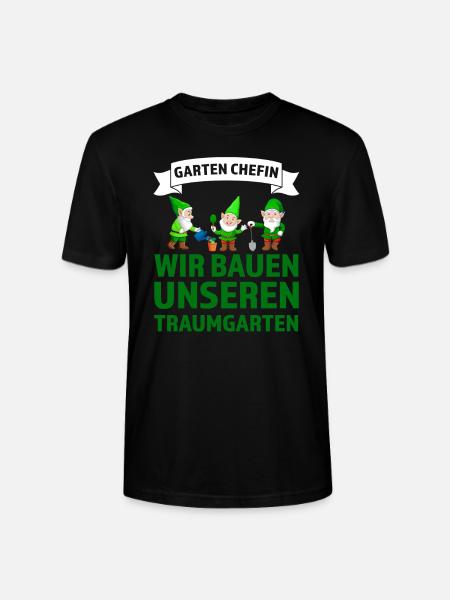 Garten Pflanzen Gärtnerei Geschenk - Stanley/Stella Unisex Bio-T-Shirt CRAFTER - Schwarz