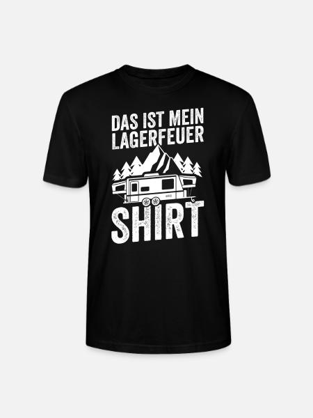 Camping Camper Wohnmobil Geschenk - Stanley/Stella Unisex Bio-T-Shirt CRAFTER - Schwarz