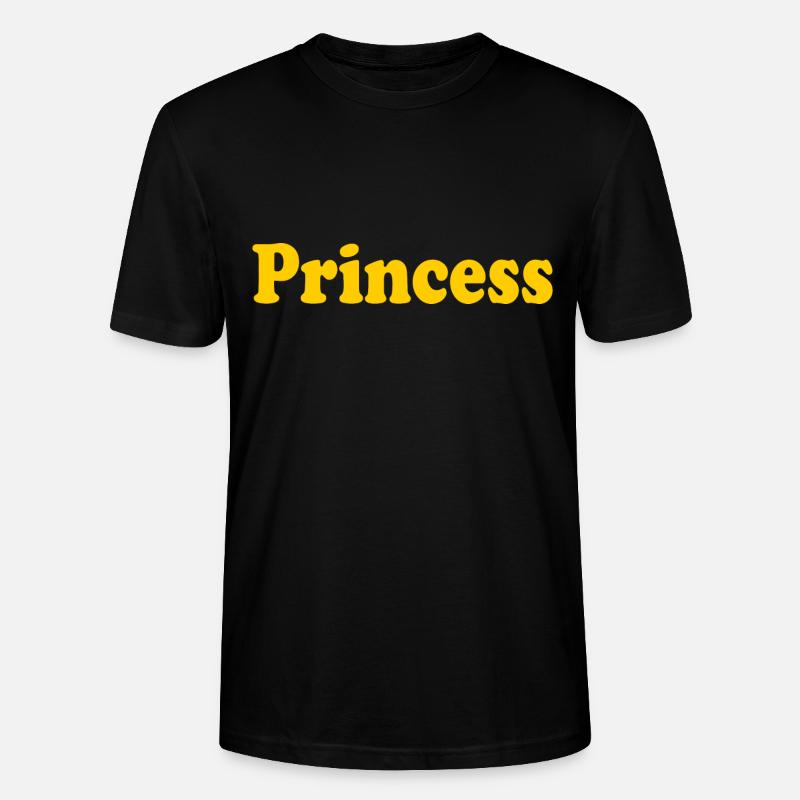 Princess - Stanley/Stella Unisex Bio-T-Shirt CRAFTER - Schwarz