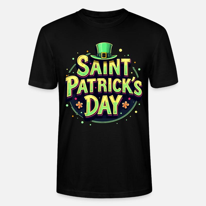 Bière de la Saint-Patrick - T-shirt bio CRAFTER Stanley Stella Unisexe - noir