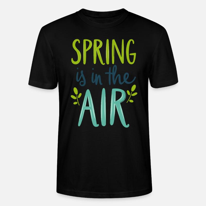 Le printemps est dans l’air - T-shirt bio CRAFTER Stanley Stella Unisexe - noir