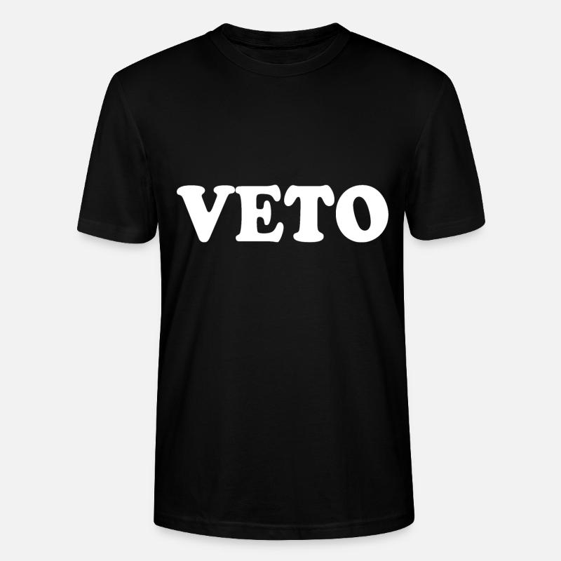Veto - Stanley/Stella Unisex Bio-T-Shirt CRAFTER - Schwarz