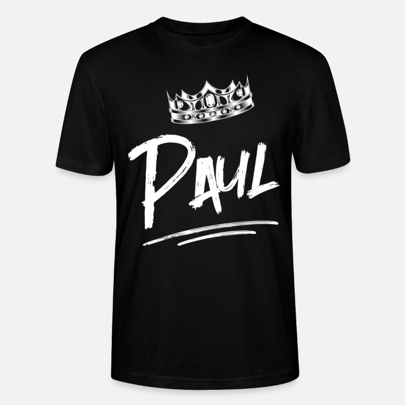 Paul - Stanley/Stella Unisex Bio-T-Shirt CRAFTER - Schwarz