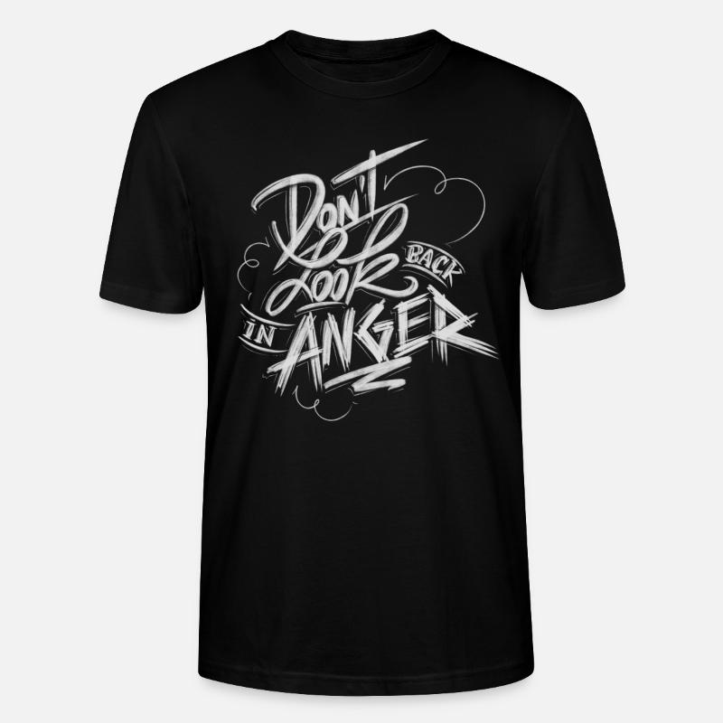 Anger - Stanley/Stella Unisex Bio-T-Shirt CRAFTER - Schwarz