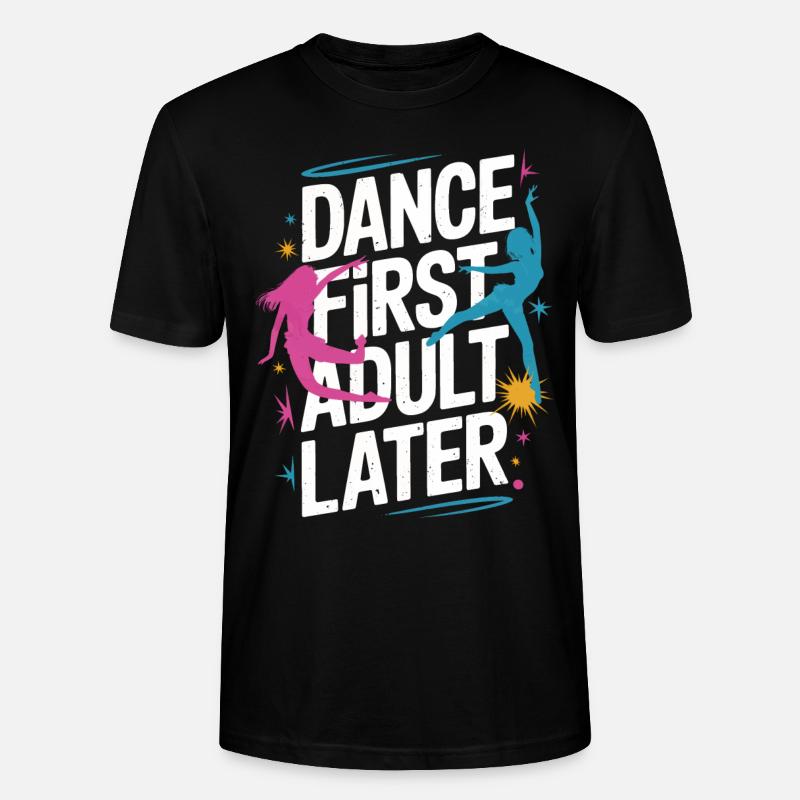 Dancing Dancers Dancing - Stanley/Stella CRAFTER Unisex Organic T-Shirt - black