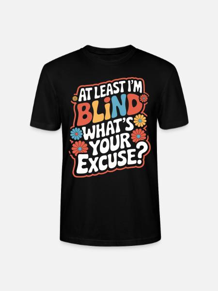 Blind blindness Visually impaired people - Stanley/Stella CRAFTER Unisex Organic T-Shirt - black