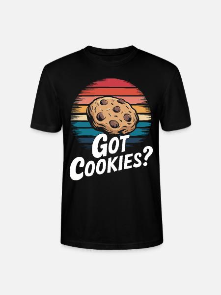 Cookies Biscuits Biscuits Biscuits Chocolat - T-shirt bio CRAFTER Stanley Stella Unisexe - noir