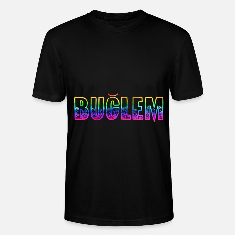 Buğlem RS Rainbow - Stanley/Stella CRAFTER Unisex Organic T-Shirt - black