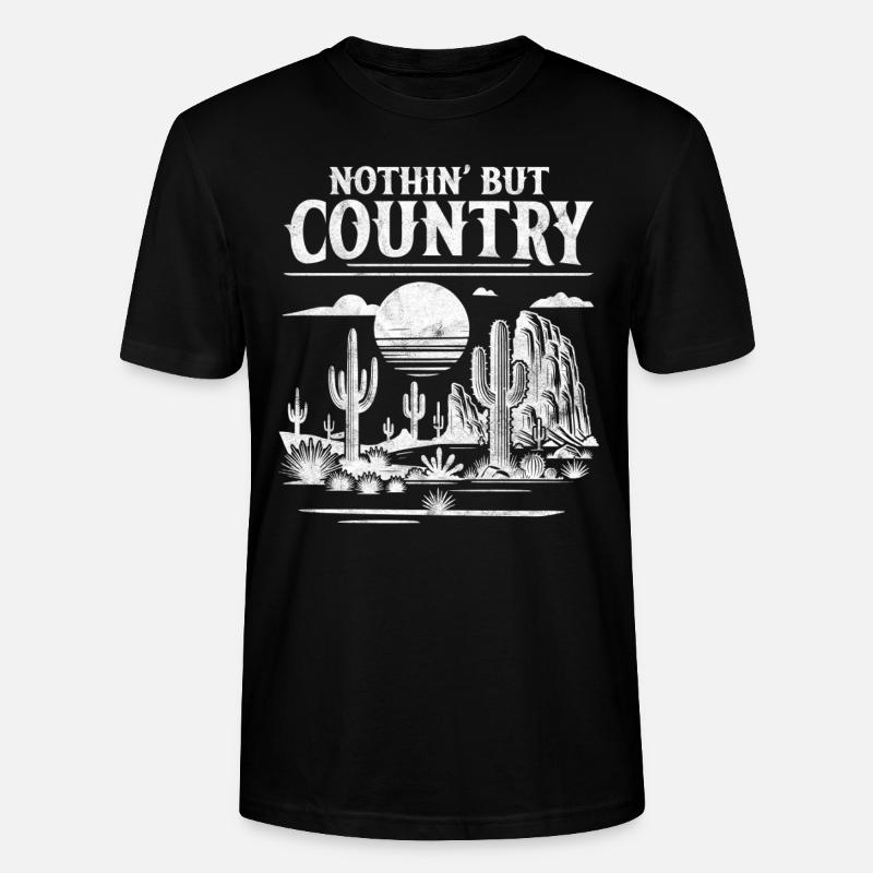 Rien que la campagne - T-shirt bio CRAFTER Stanley Stella Unisexe - noir