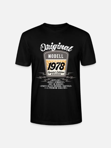 Modell 1978 - Stanley/Stella Unisex Bio-T-Shirt CRAFTER - Schwarz