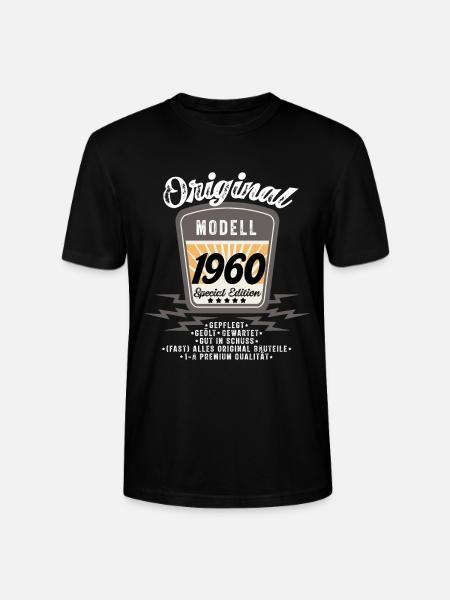 Modell 1960 - Stanley/Stella Unisex Bio-T-Shirt CRAFTER - Schwarz
