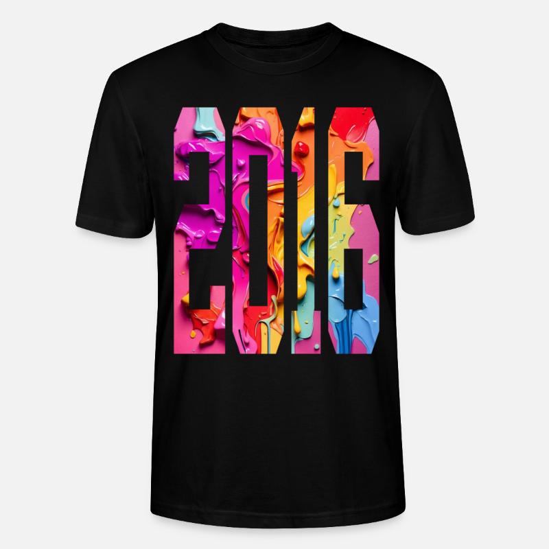 BUNT 10E ANNIVERSAIRE 2016 - T-shirt bio CRAFTER Stanley Stella Unisexe - noir