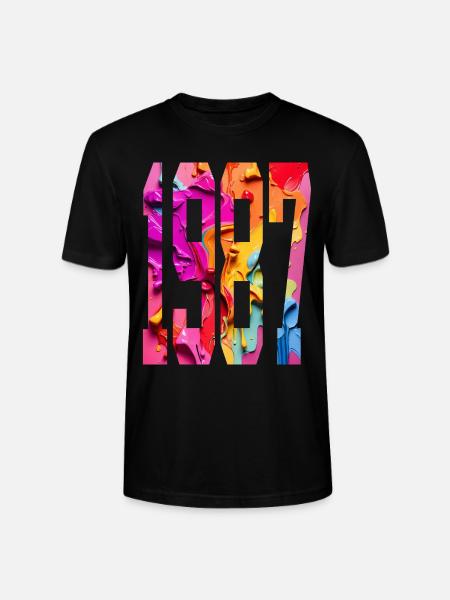 BUNT 39TH BIRTHDAY 1987 - Stanley/Stella CRAFTER Unisex Organic T-Shirt - black