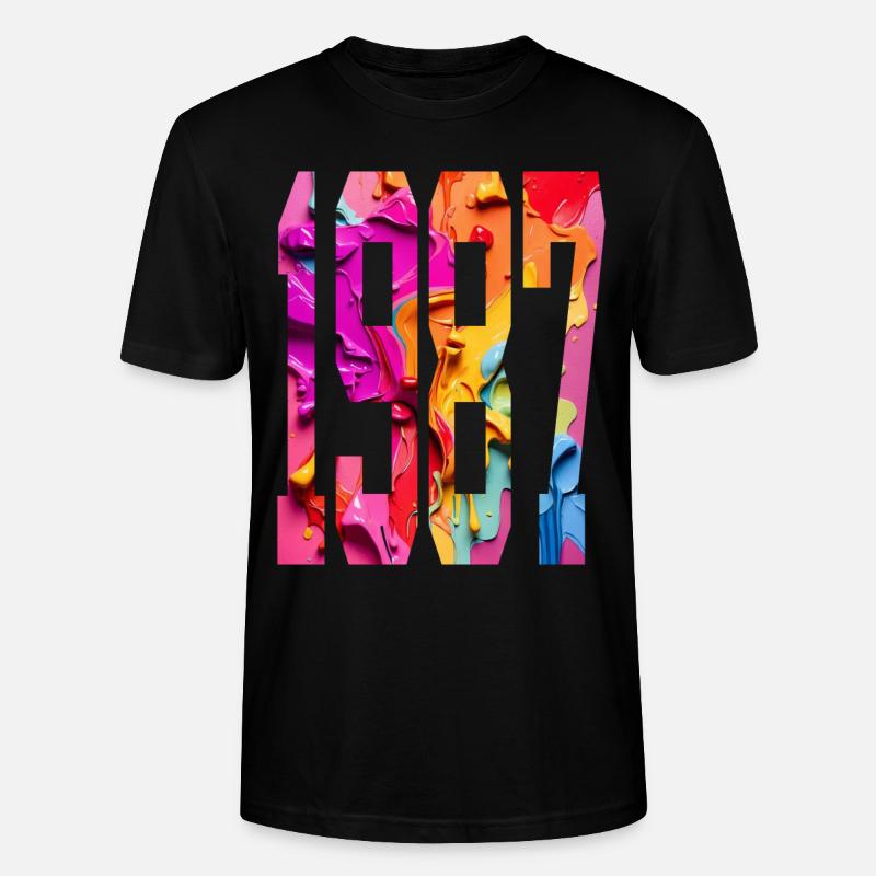 BUNT 39E ANNIVERSAIRE 1987 - T-shirt bio CRAFTER Stanley Stella Unisexe - noir