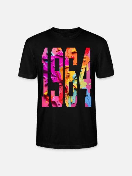 BUNT 62ND BIRTHDAY 1964 - Stanley/Stella CRAFTER Unisex Organic T-Shirt - black