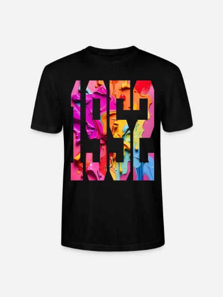 BUNT 74TH BIRTHDAY 1952 - Stanley/Stella CRAFTER Unisex Organic T-Shirt - black