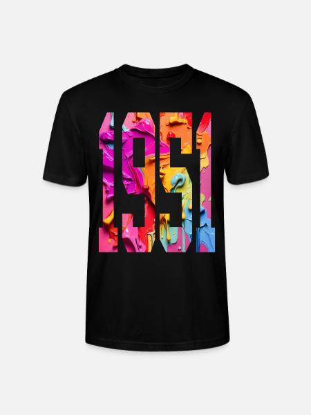 BUNT 75TH BIRTHDAY 1951 - Stanley/Stella CRAFTER Unisex Organic T-Shirt - black