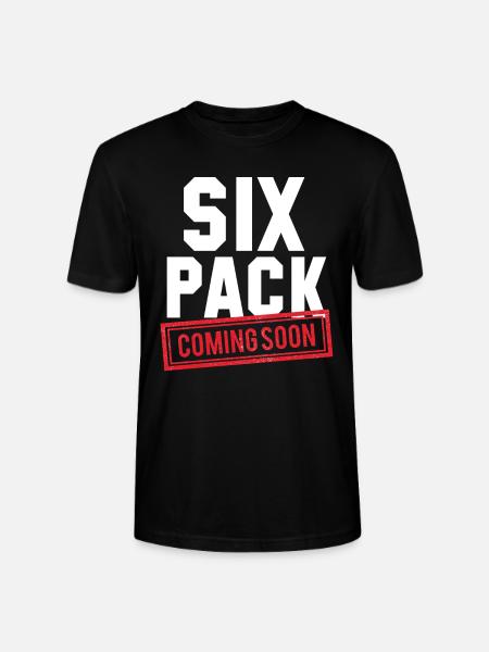 Six Pack Coming Soon - Stanley/Stella CRAFTER Unisex Organic T-Shirt - black