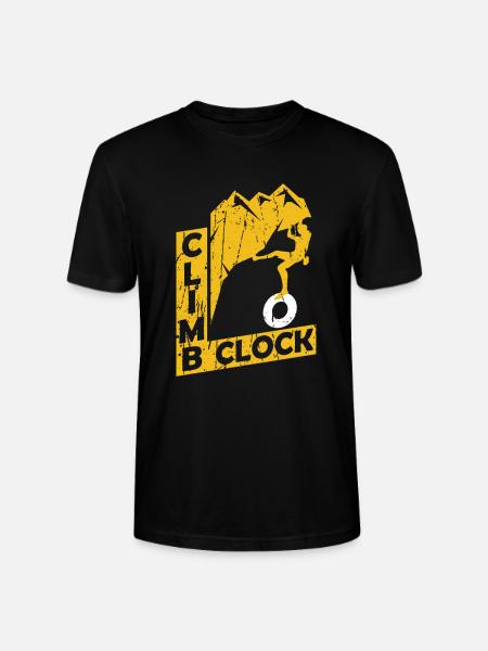 Climbing Mountaineering Climbers - Stanley/Stella CRAFTER Unisex Organic T-Shirt - black