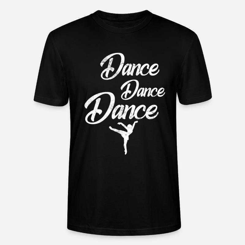 dance dance dance - Stanley/Stella Unisex Bio-T-Shirt CRAFTER - Schwarz