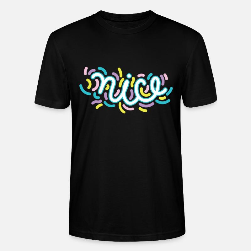 agréable - T-shirt bio CRAFTER Stanley Stella Unisexe - noir