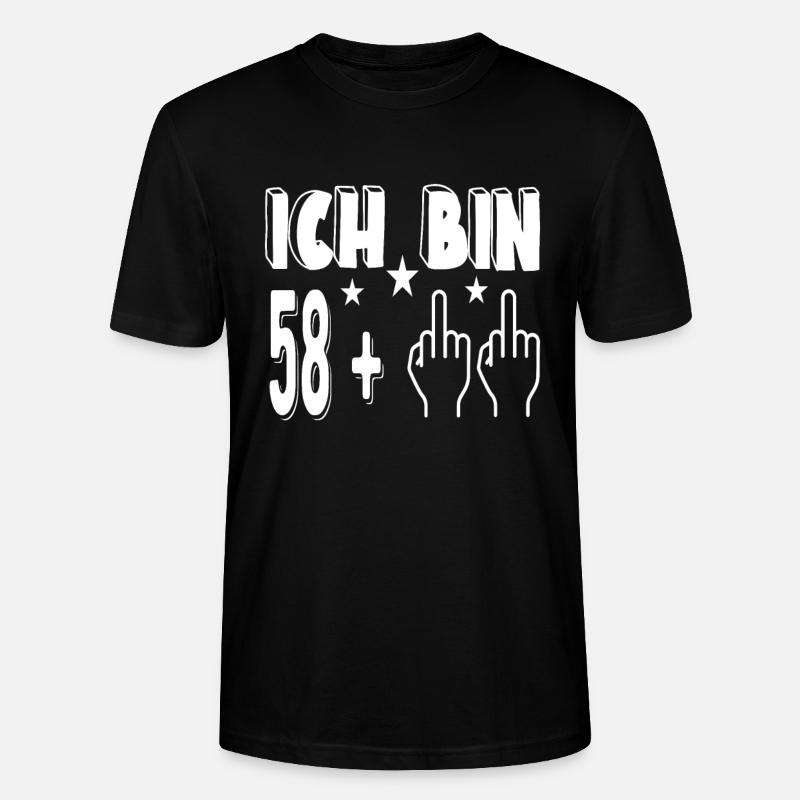60 ans 60 ans - T-shirt bio CRAFTER Stanley Stella Unisexe - noir