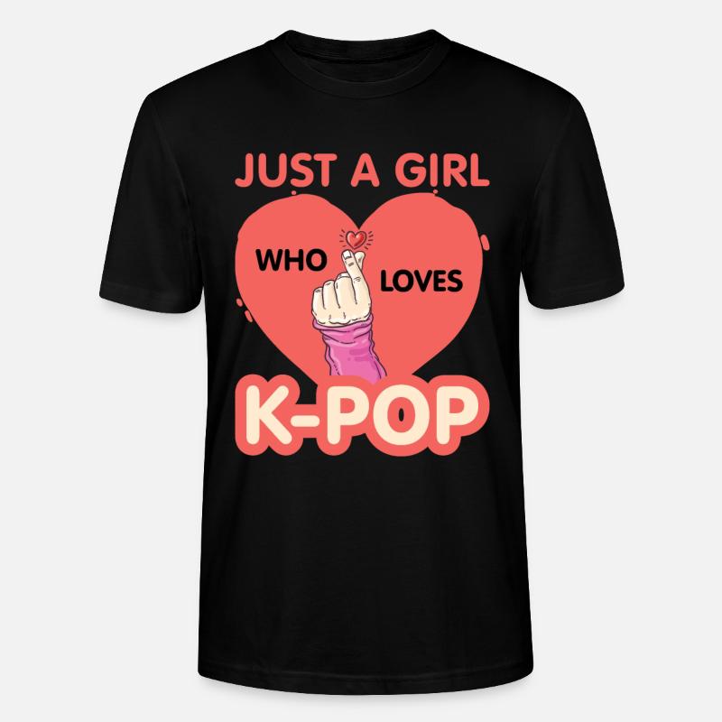 K-Pop - Stanley/Stella Unisex Bio-T-Shirt CRAFTER - Schwarz