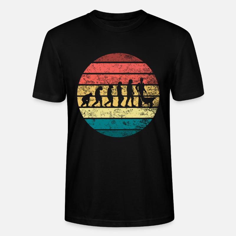 Évolution du client - T-shirt bio CRAFTER Stanley Stella Unisexe - noir