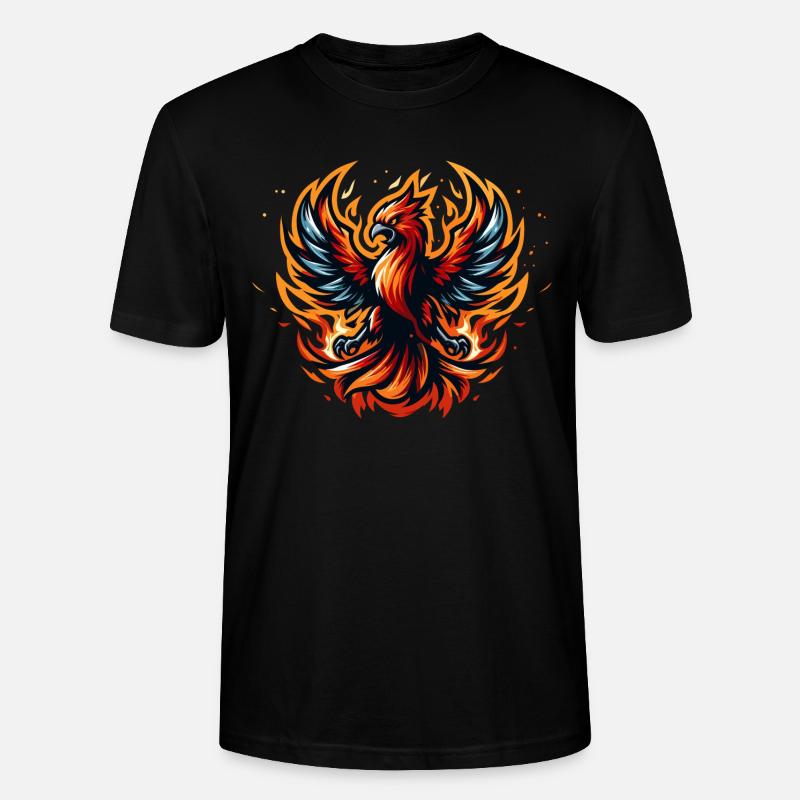 Phönix - Stanley/Stella Unisex Bio-T-Shirt CRAFTER - Schwarz