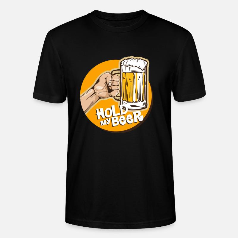 Bier - Stanley/Stella Unisex Bio-T-Shirt CRAFTER - Schwarz