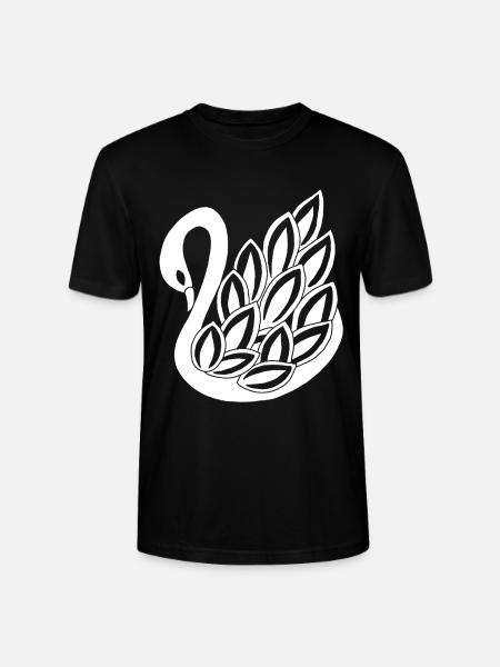 Der Weiße Schwan - Stanley/Stella Unisex Bio-T-Shirt CRAFTER - Schwarz