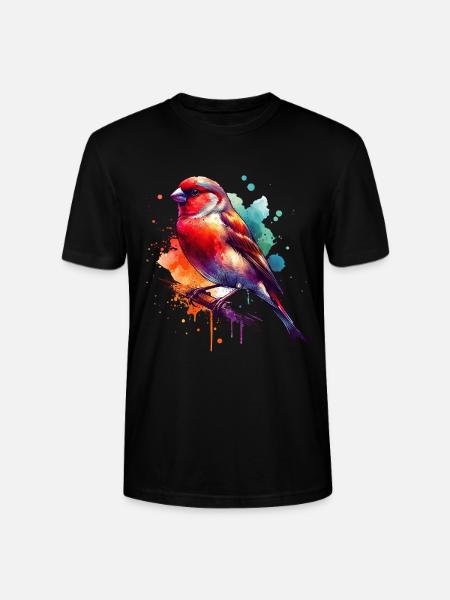 Japanese Seagull Gift - Stanley/Stella CRAFTER Unisex Organic T-Shirt - black