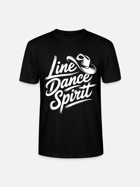 Line Dance Spirit: Western Rhythm - Stanley/Stella CRAFTER Unisex Organic T-Shirt - black